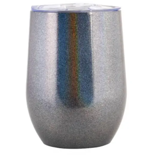 340ml Glitter Wine Coffee Front